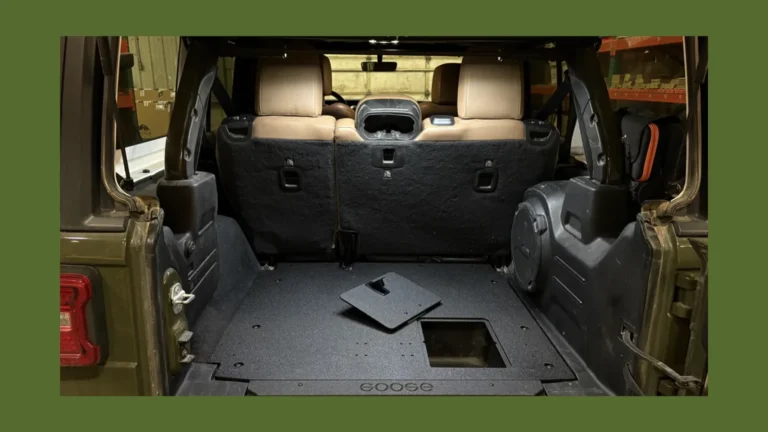 Jeep JL Rear Seat Delete
