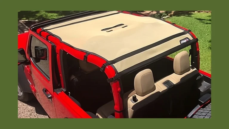 Best Sun Shade for Jeep JL